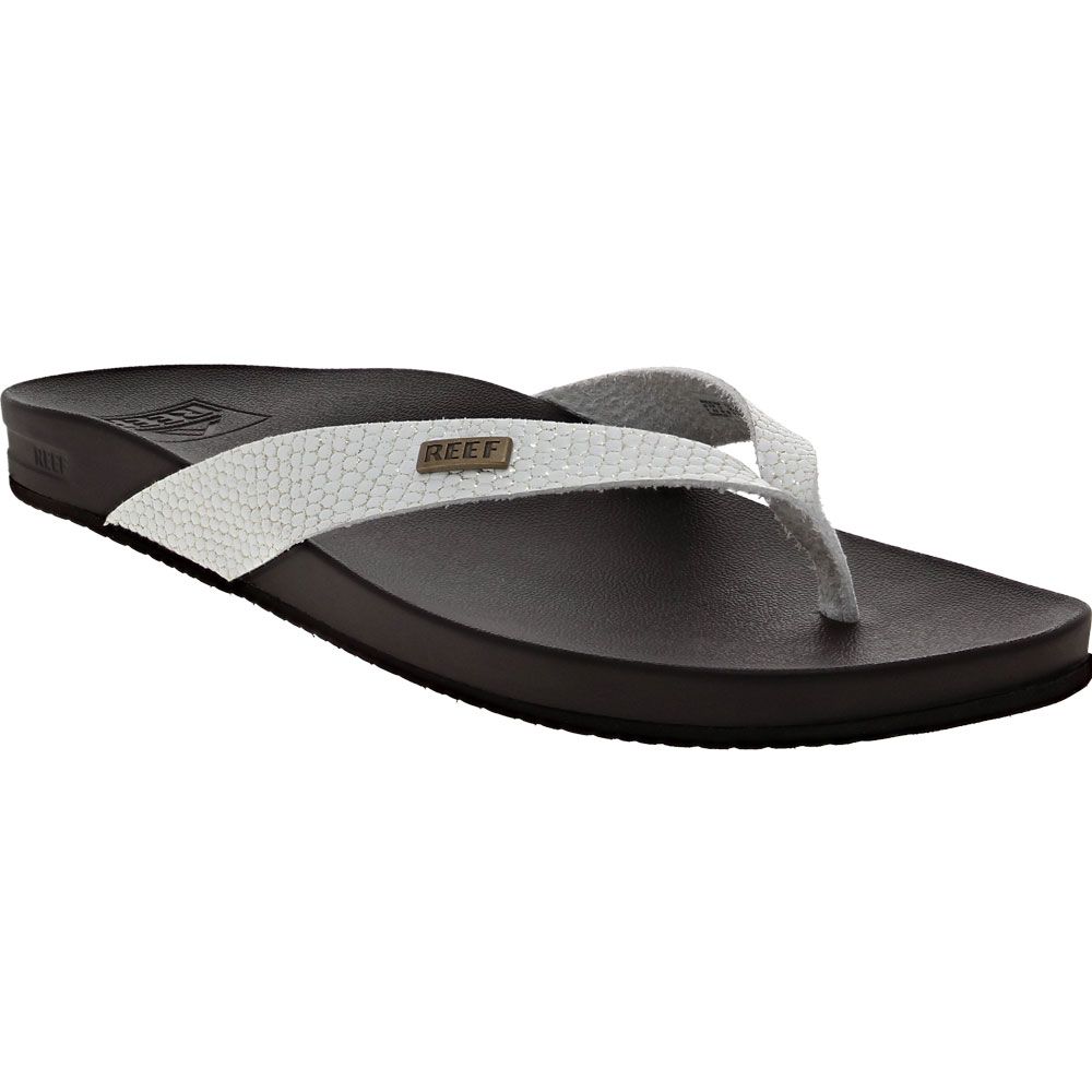 Reef Cushion Court Flip Flops - Womens Brown