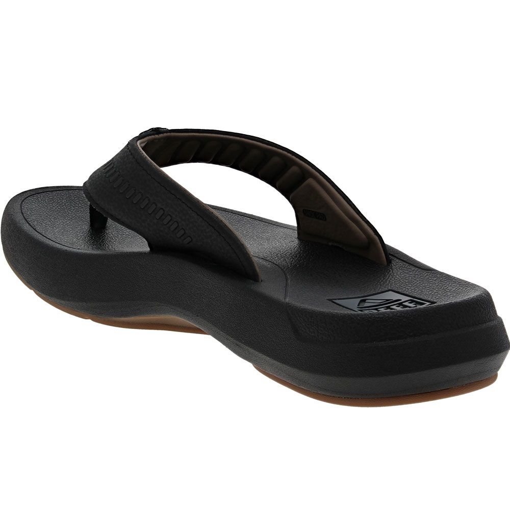 Reef Swellsole Cruiser Water Sandals - Mens Black Back View