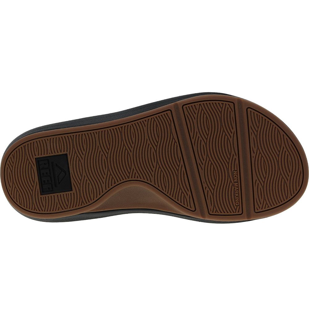 Reef Swellsole Cruiser Water Sandals - Mens Black Sole View