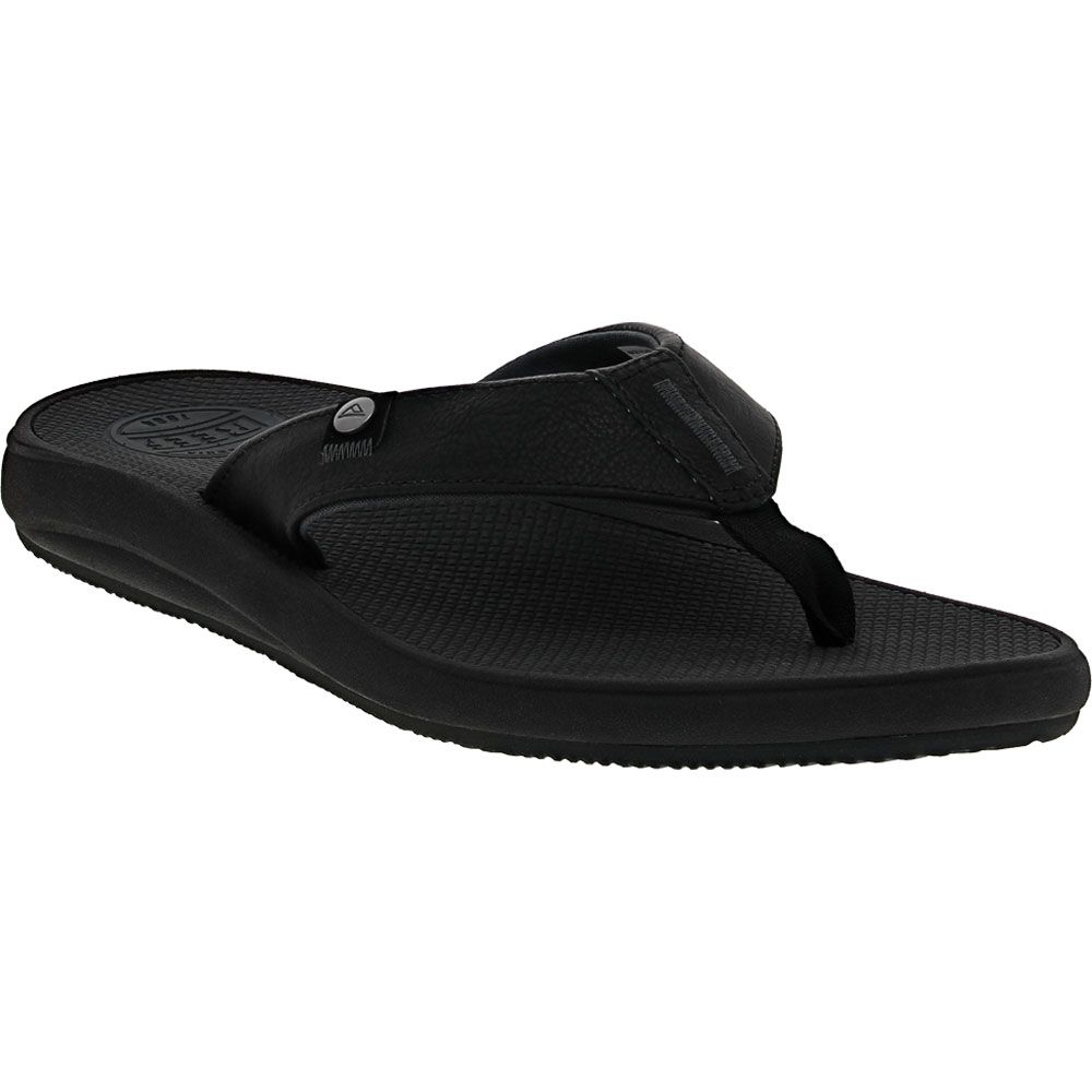 Reef Phantom Nias Flip Flops - Mens Black