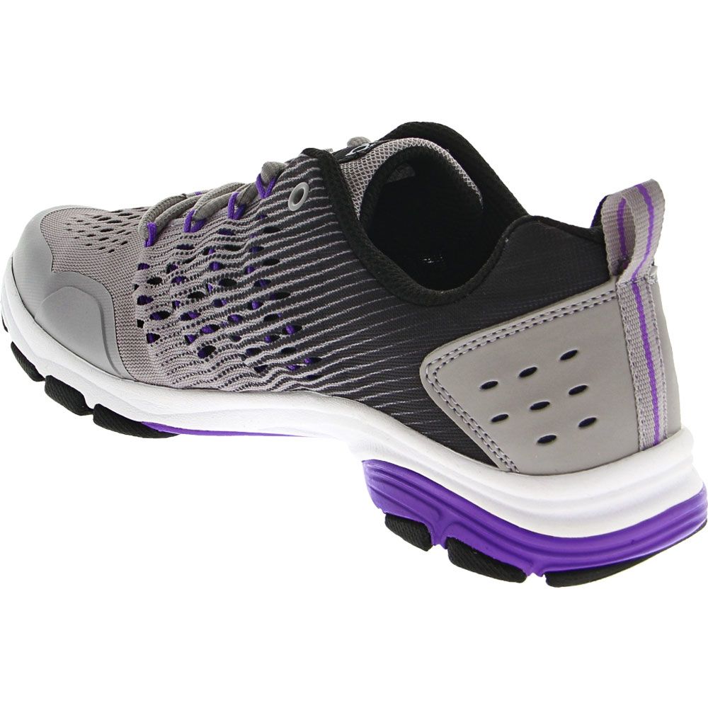 Ryka Vivid Rzx Training Shoes - Womens Grey Back View