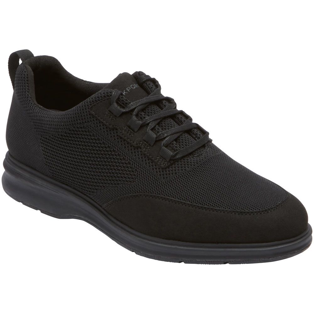 Rockport Tm City Mesh Ghillie Casual Walking Shoes - Mens Black