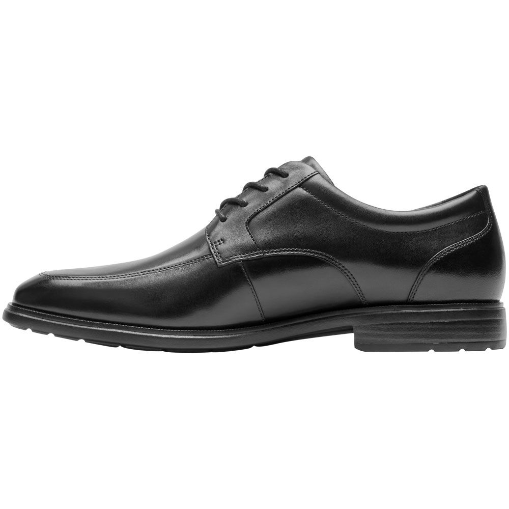 Rockport Dressports Work Apron Toe Oxford Mens Dress Shoes Black Back View