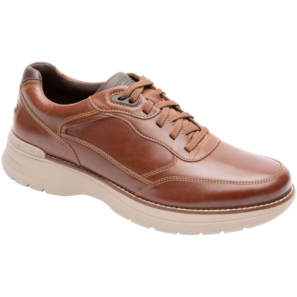 Rockport Prowalker Next Sneaker Lace Up Casual Shoes - Mens Saddle