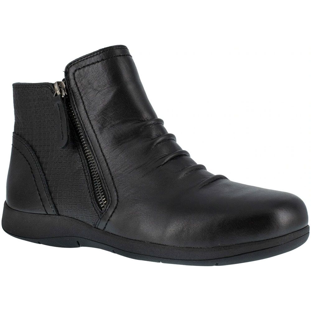 Rockport Works Rk762 Safety Toe Work Boots - Womens Black