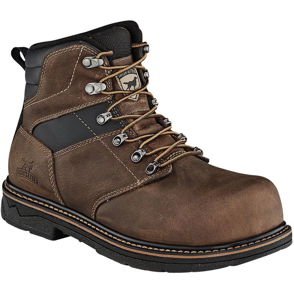 Irish Setter Farmington KT 83638 Mens 6" Composite Toe Work Boots Brown