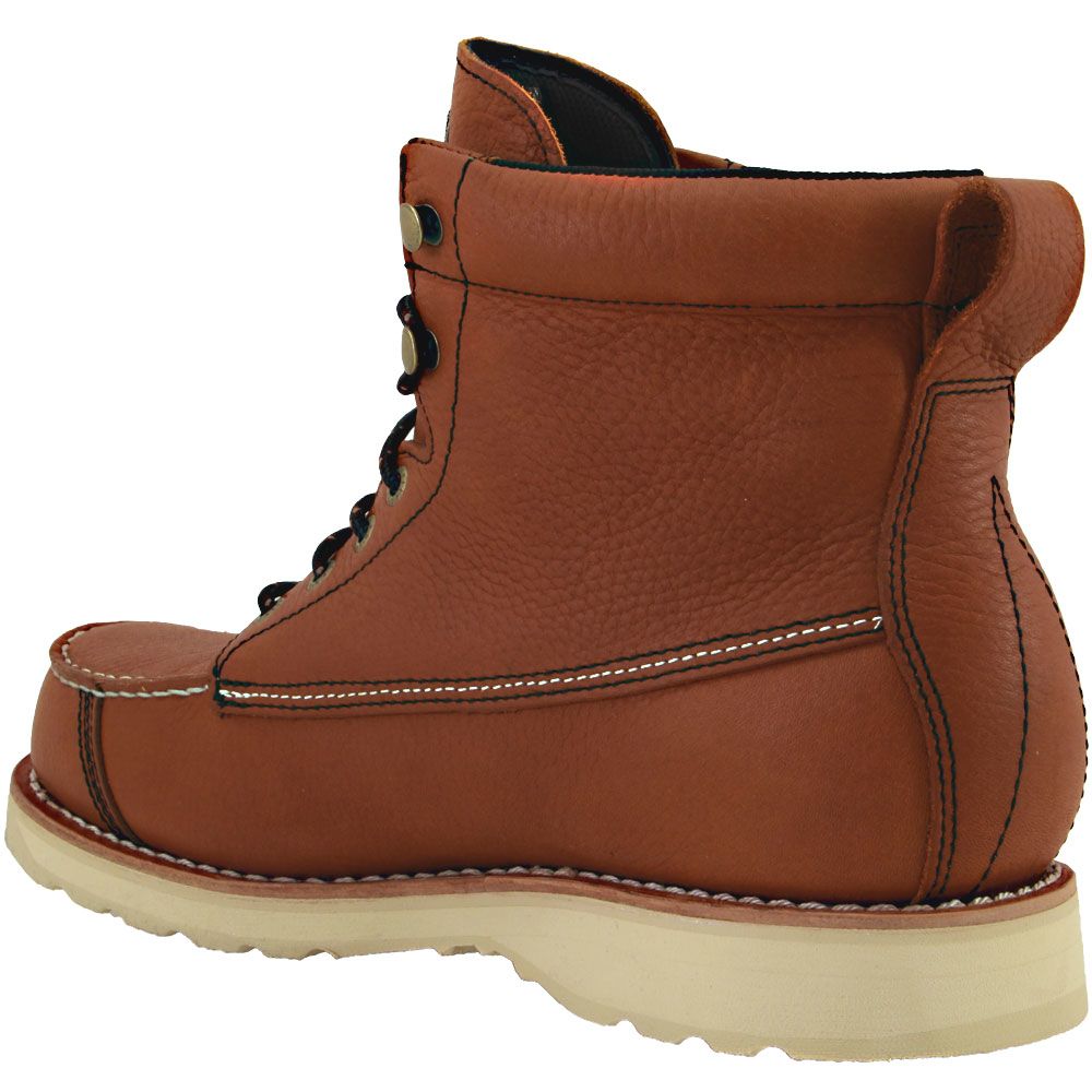 Irish Setter 838 Non-Safety Toe Work Boots - Mens Brown Back View