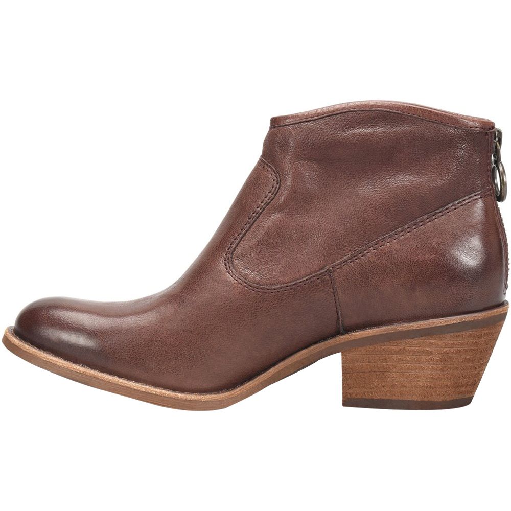 Sofft Aisley Ankle Boots - Womens Cocoa Brown Back View