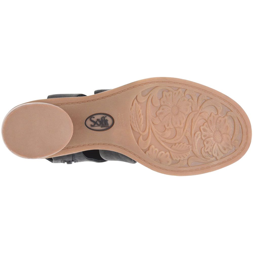 Sofft Camille Sandals - Womens Black Sole View