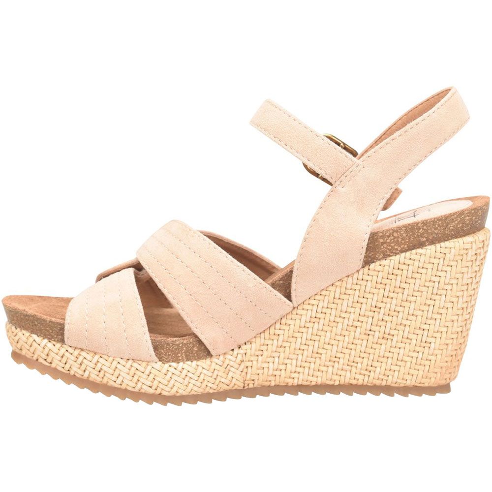 Sofft Clarissa Sandals - Womens Blush Pink Back View