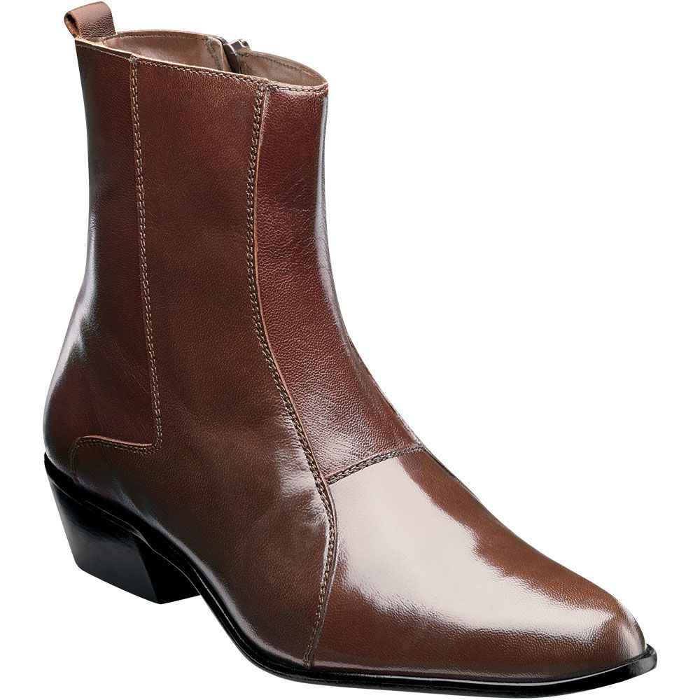 Stacy Adams Santos Dress Boots - Mens Cognac