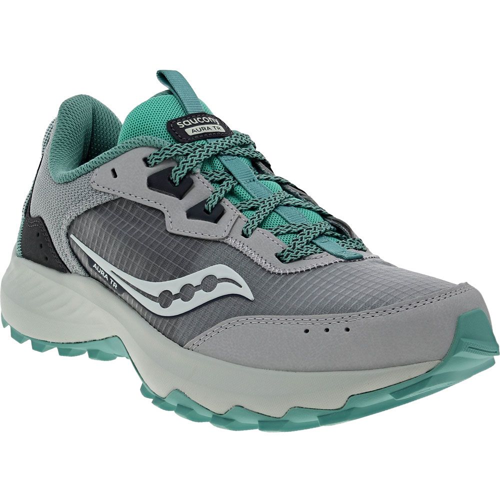 Saucony Aura TR Trail Running Shoes - Womens Concrete Shadow