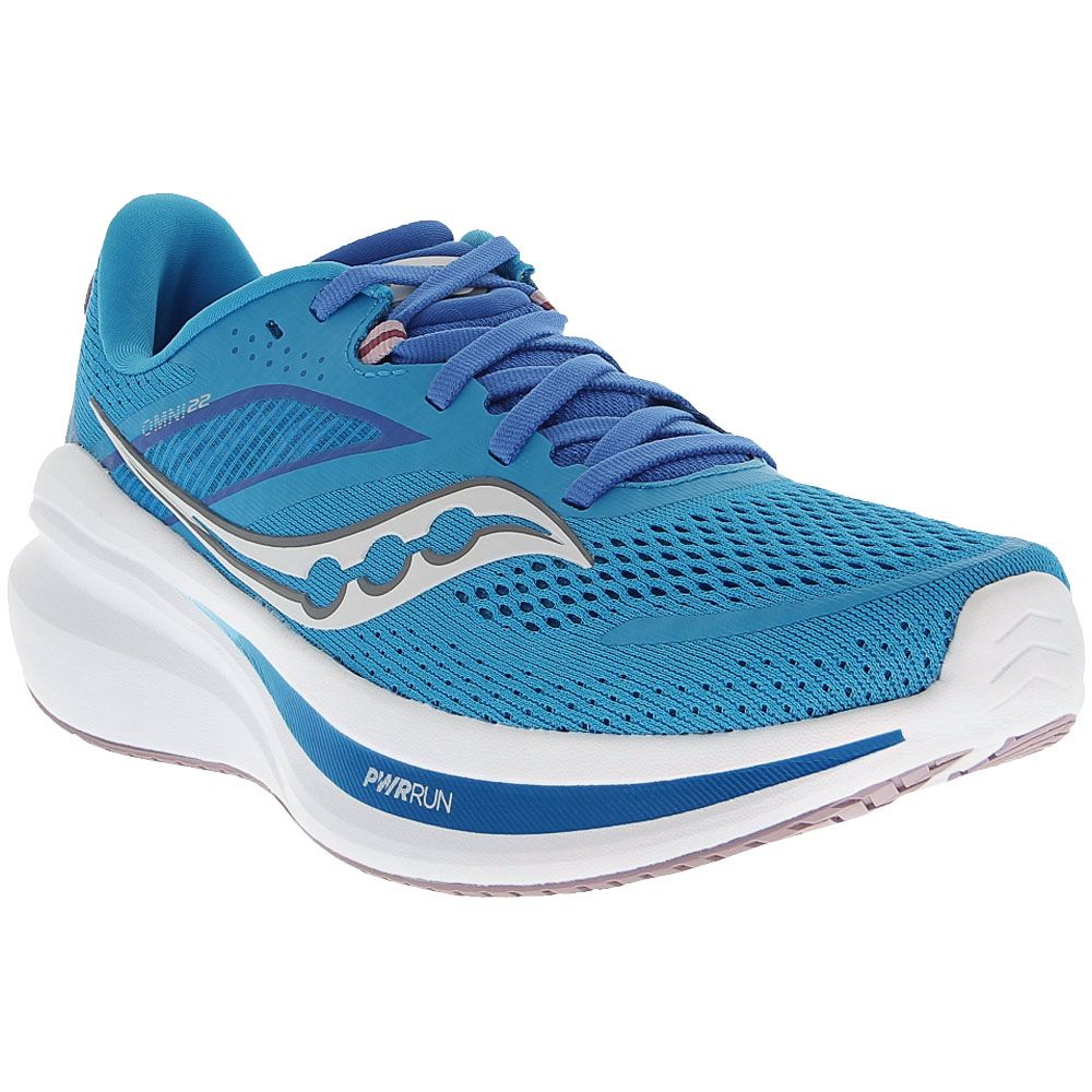 Saucony Omni 22 Running Shoes - Womens Cobalt Orchid