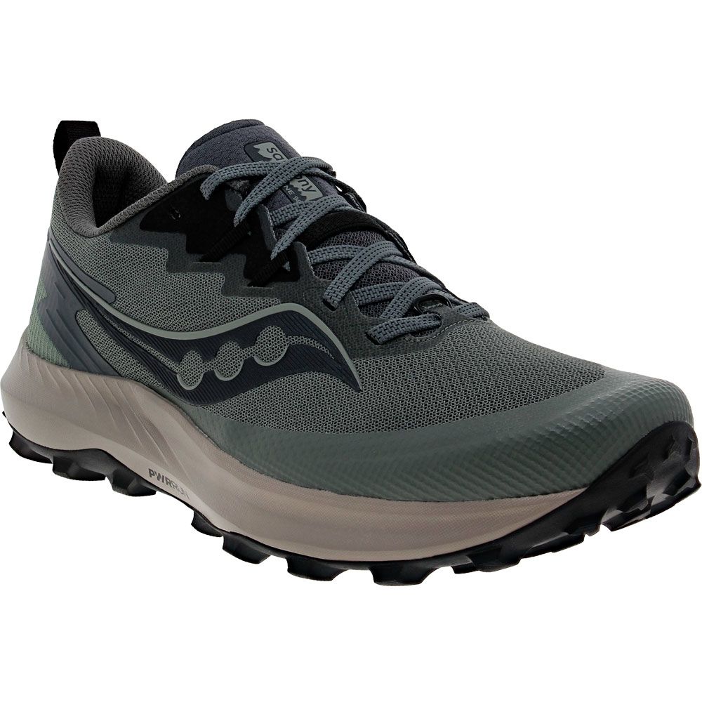 Saucony Peregrine 14 Trail Running Shoes - Mens Bough Shadow