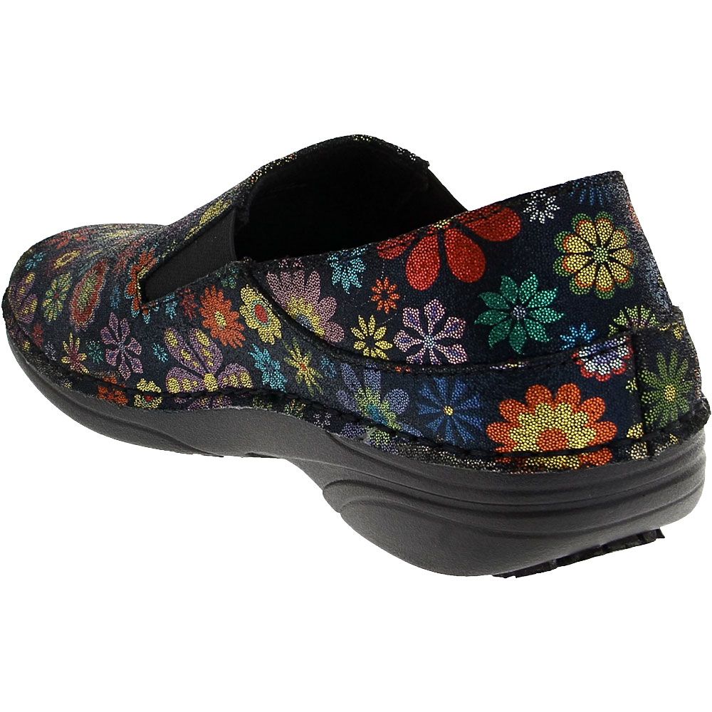 Spring Step Manila Duty Shoes - Womens Black Multi Back View