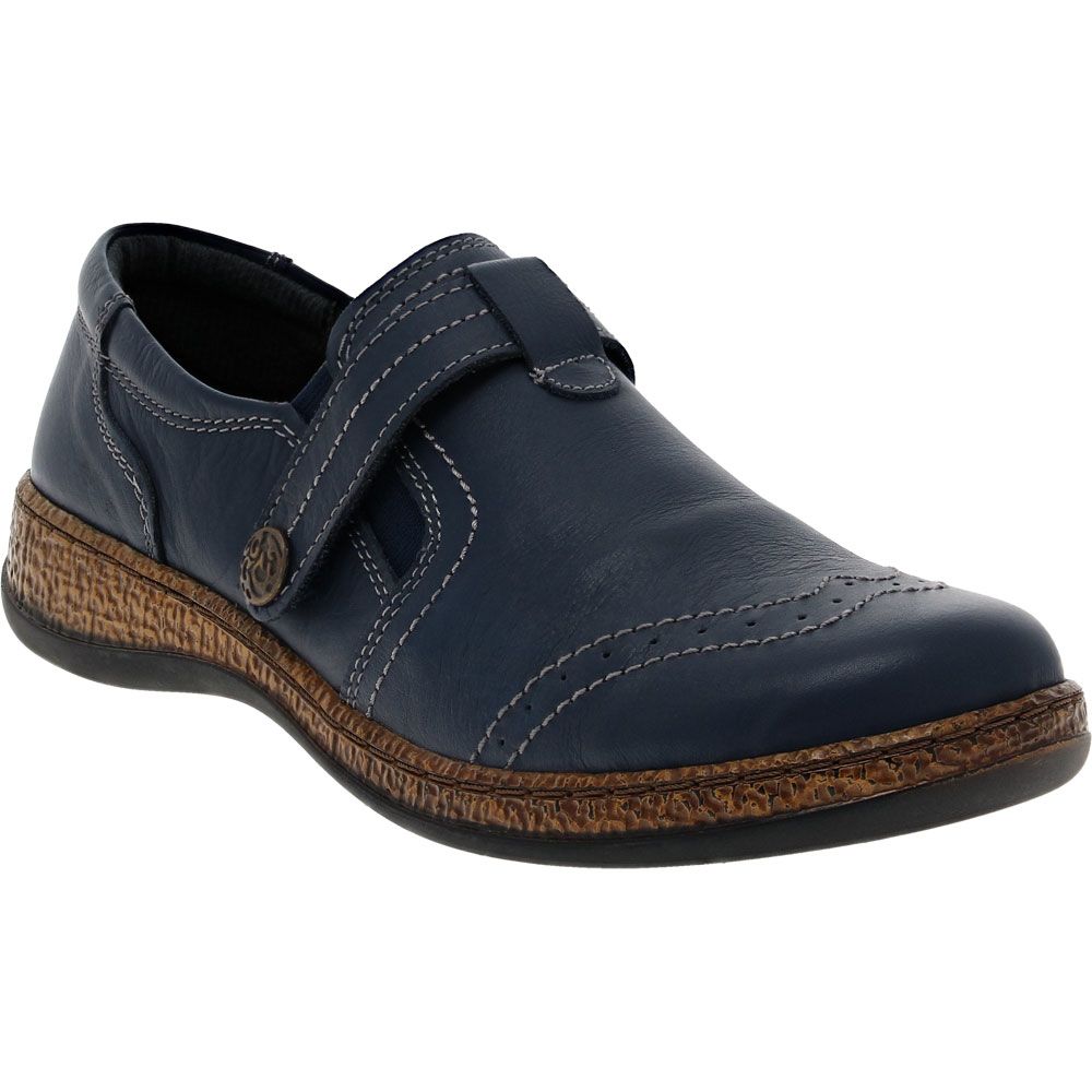 Spring Step Smolqua Slip on Casual Shoes - Womens Navy