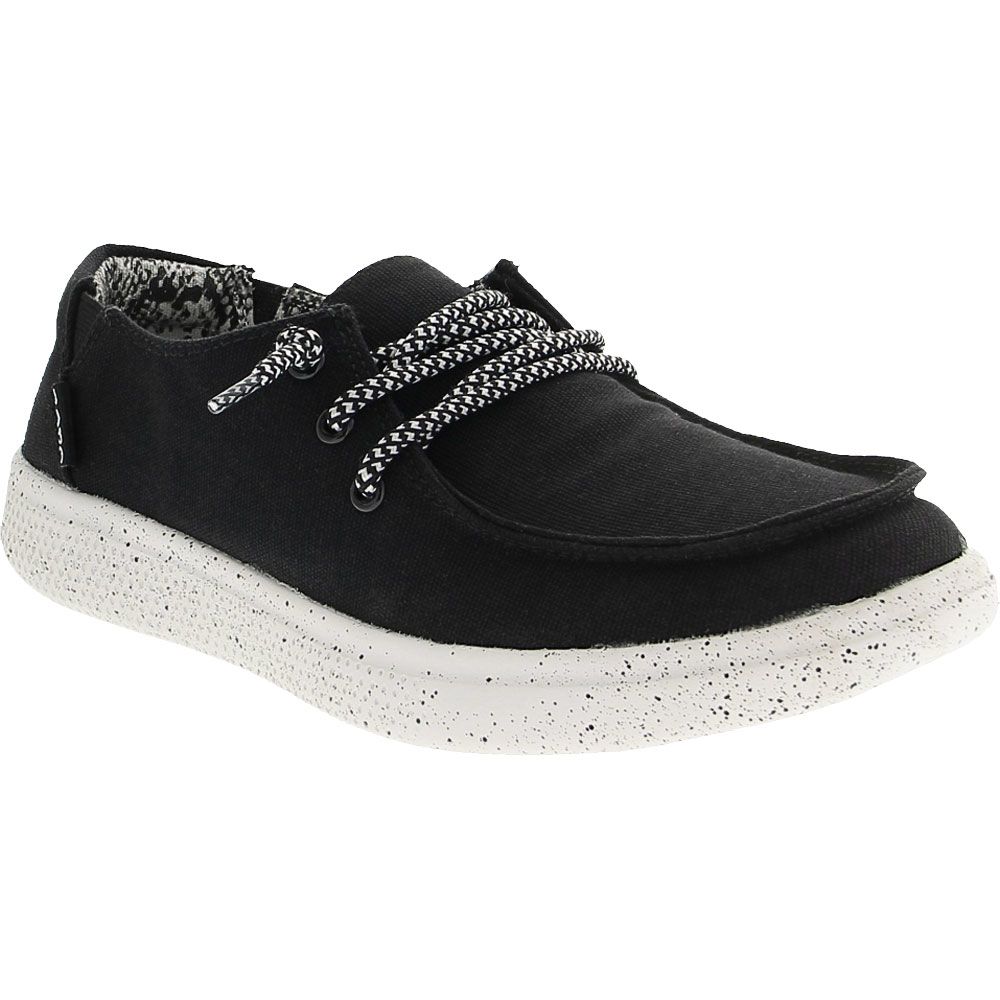 Skechers Bobs Skipper Tide Pool Womens Lifestyle Shoes Black