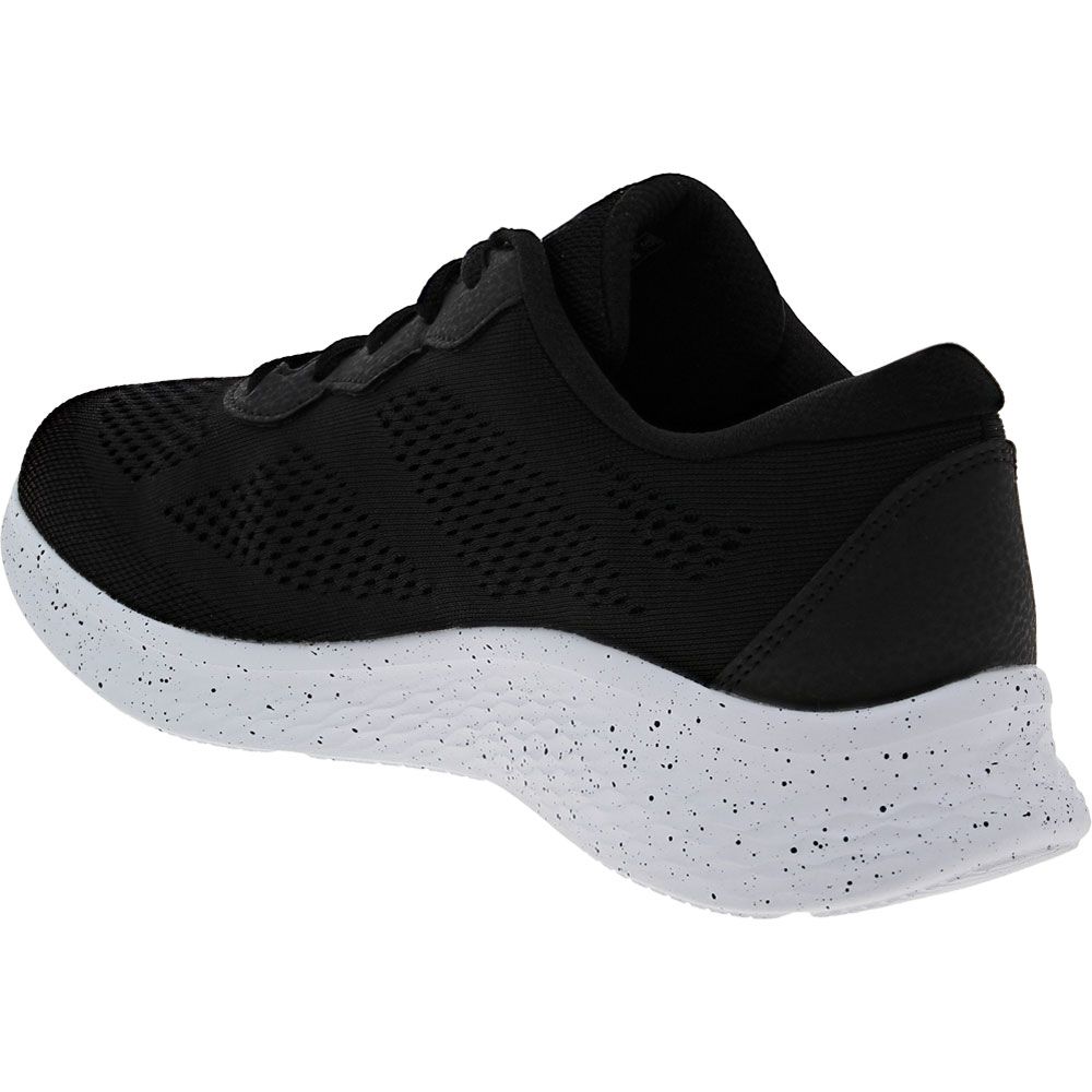 Skechers Skech Lite Pro Lifestyle Shoes - Womens Black White Back View