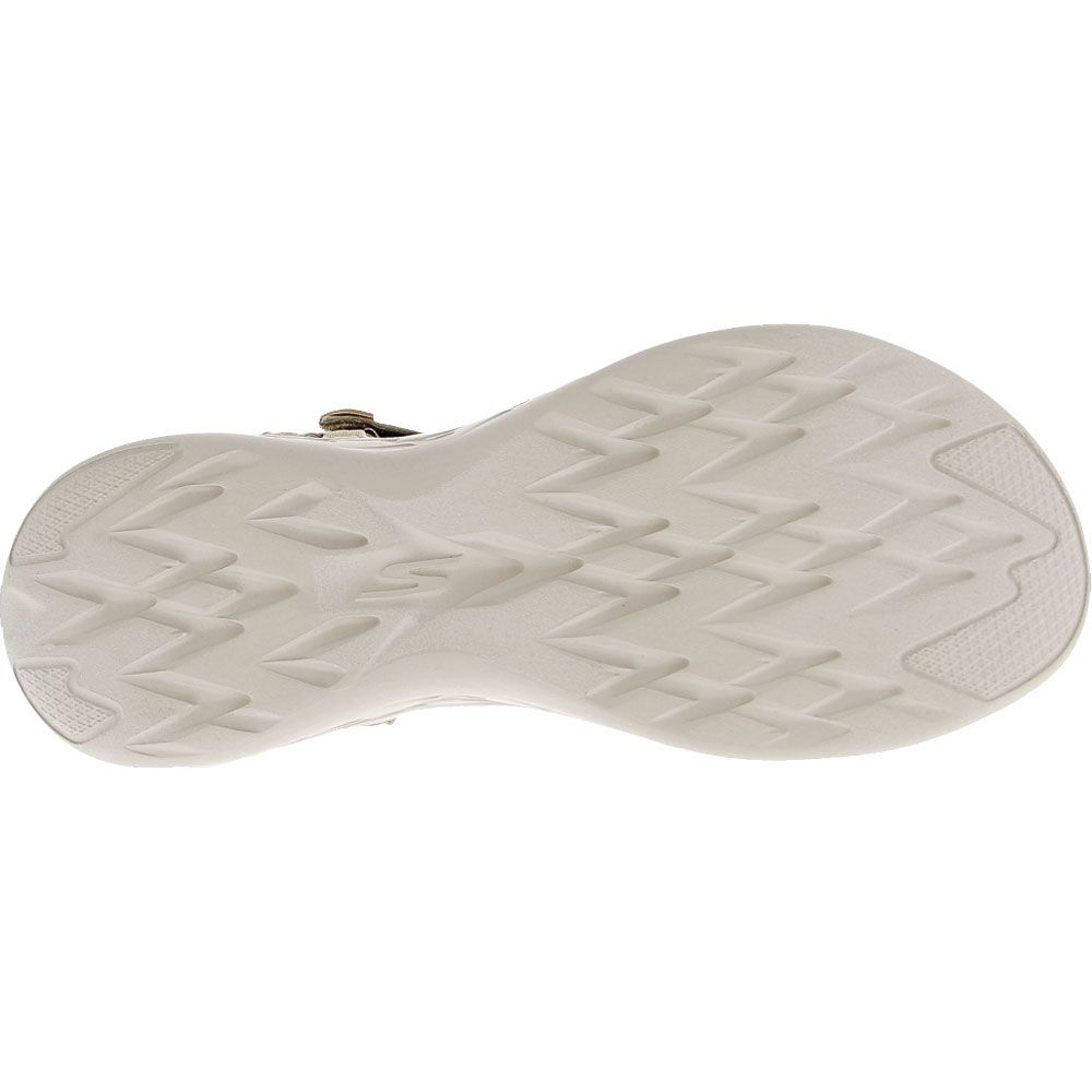 Skechers On The Go 600 Brilliancy Womens Sandals Natural Sole View