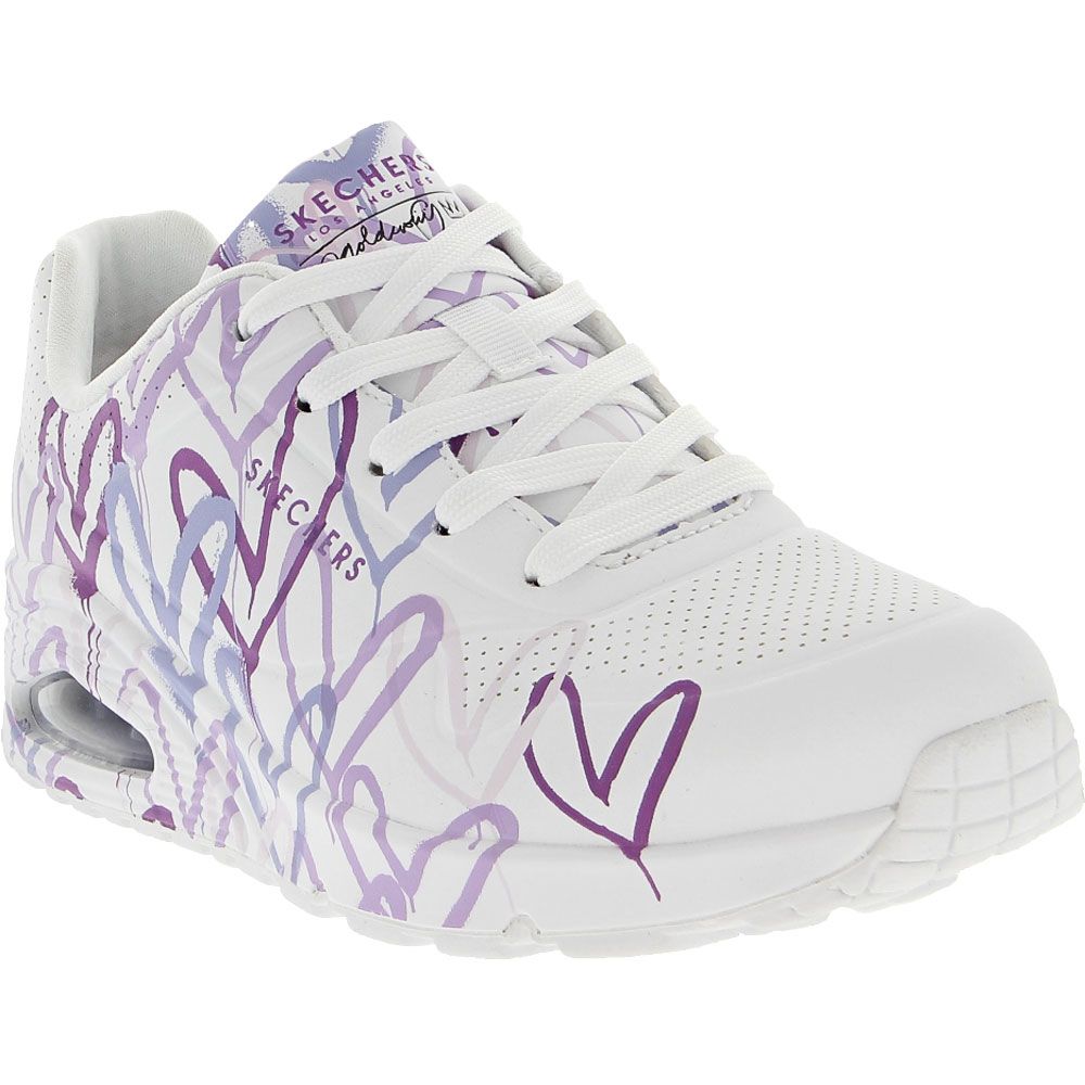 Skechers x JGoldcrown Uno Spread the Love Lifestyle Shoes - Womens White