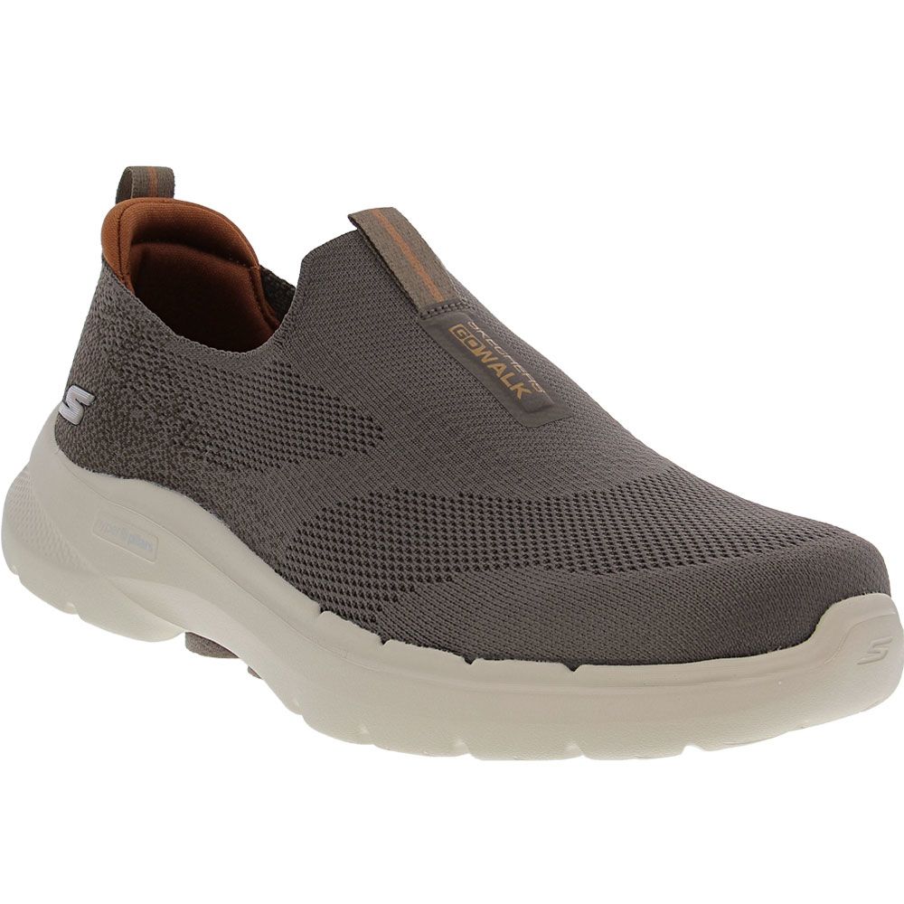 Skechers Go Walk 6 Walking Shoes - Mens Taupe