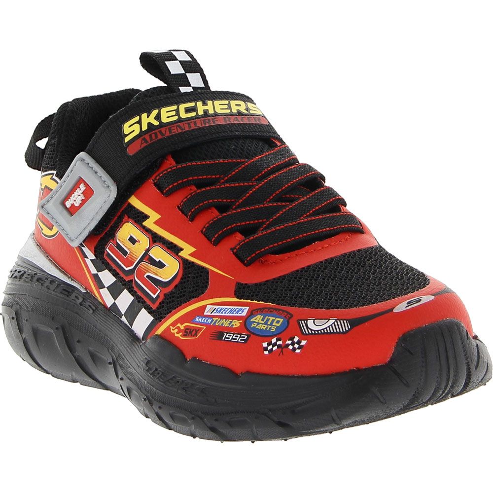 Skechers Skech Tracks Running - Boys Black Red