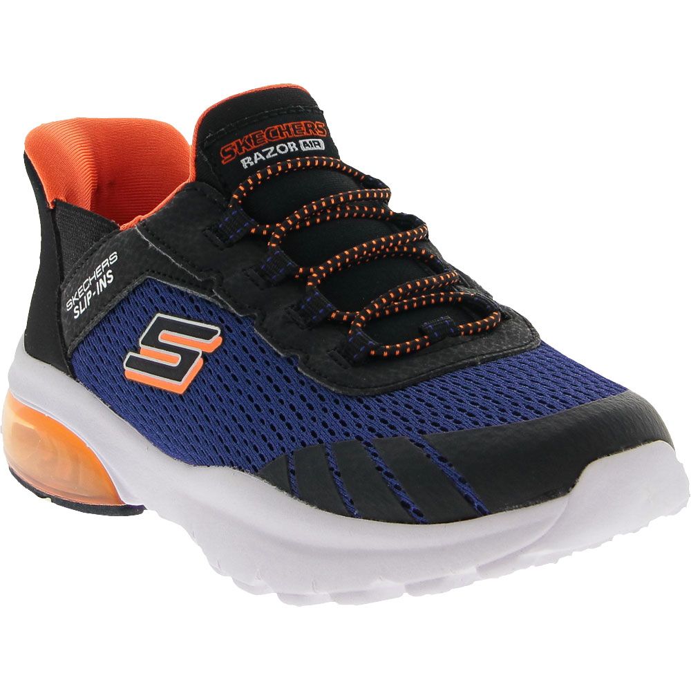 Skechers Slip Ins Razor Air Hyper Brisk Running - Boys Royal