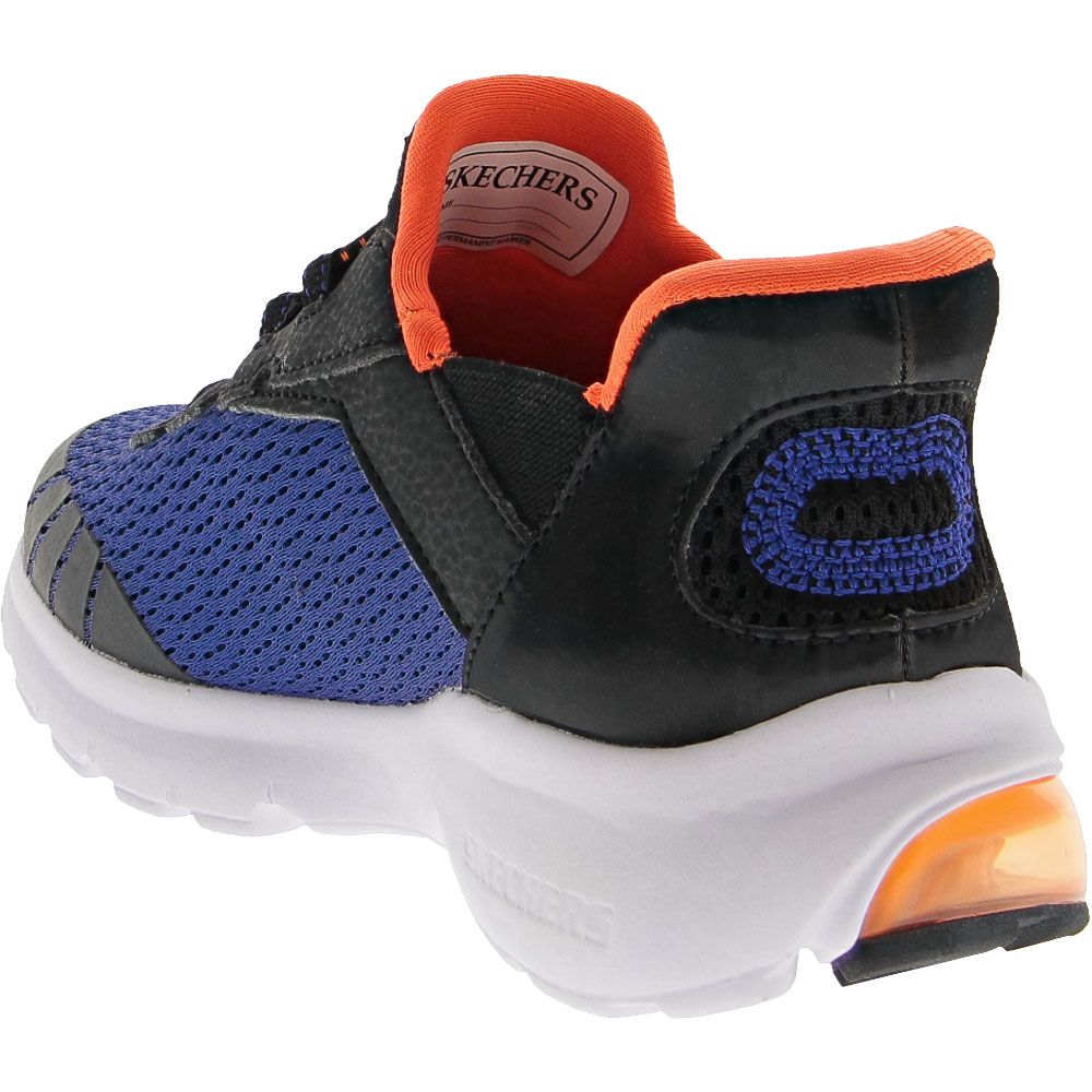 Skechers Slip Ins Razor Air Hyper Brisk Running - Boys Royal Back View