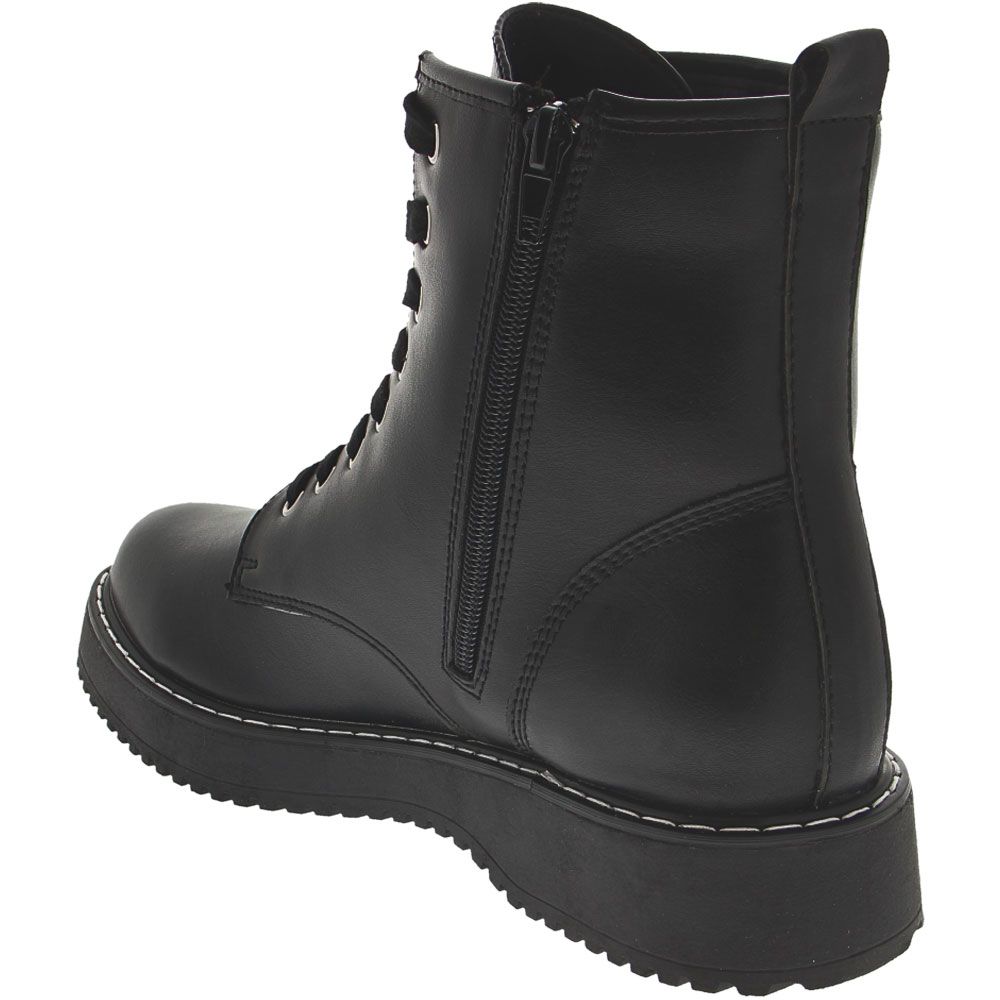 Madden Girl Kurrt Casual Boots - Womens Black Back View