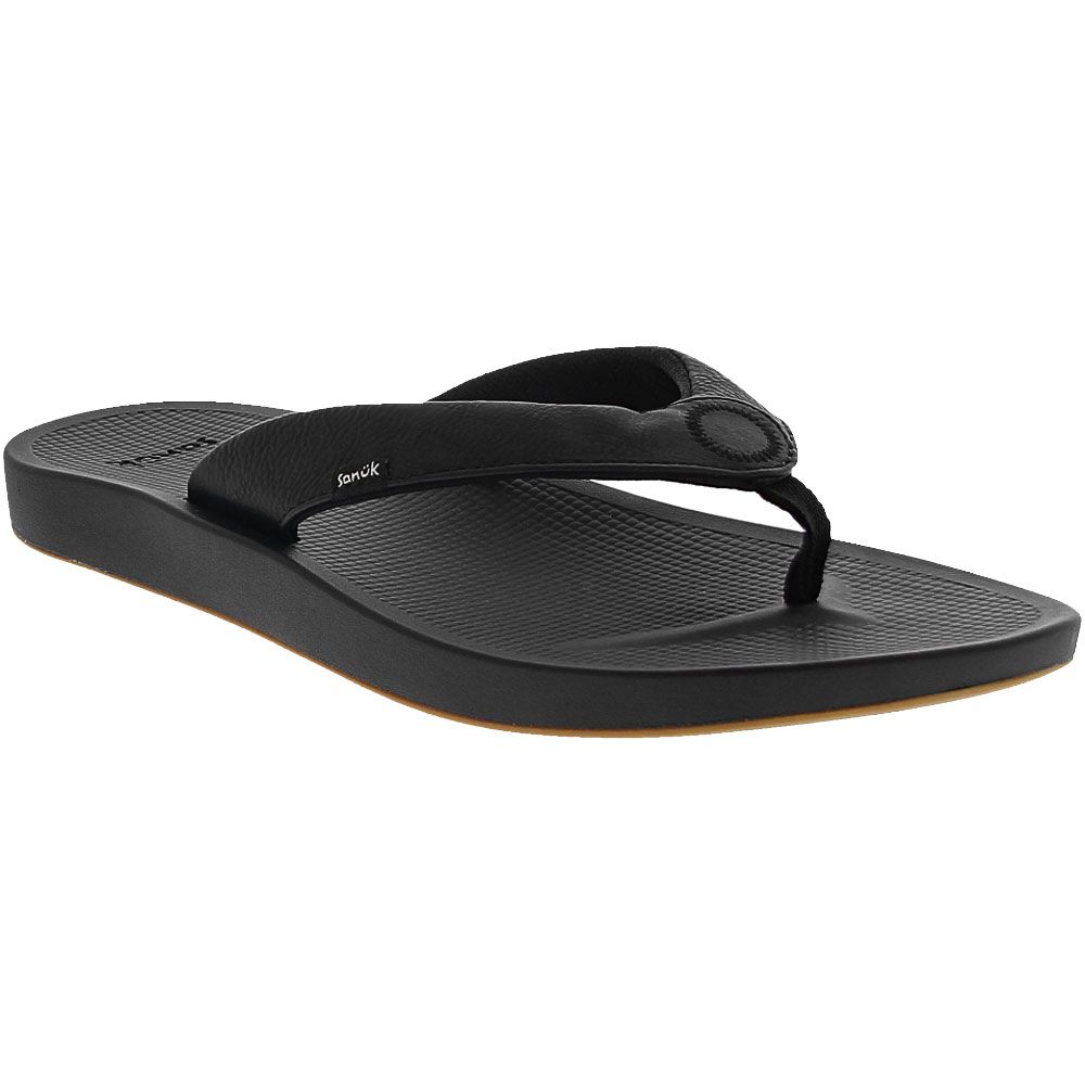 Sanuk Cosmic Yoga Mat Flip Flops - Womens Black