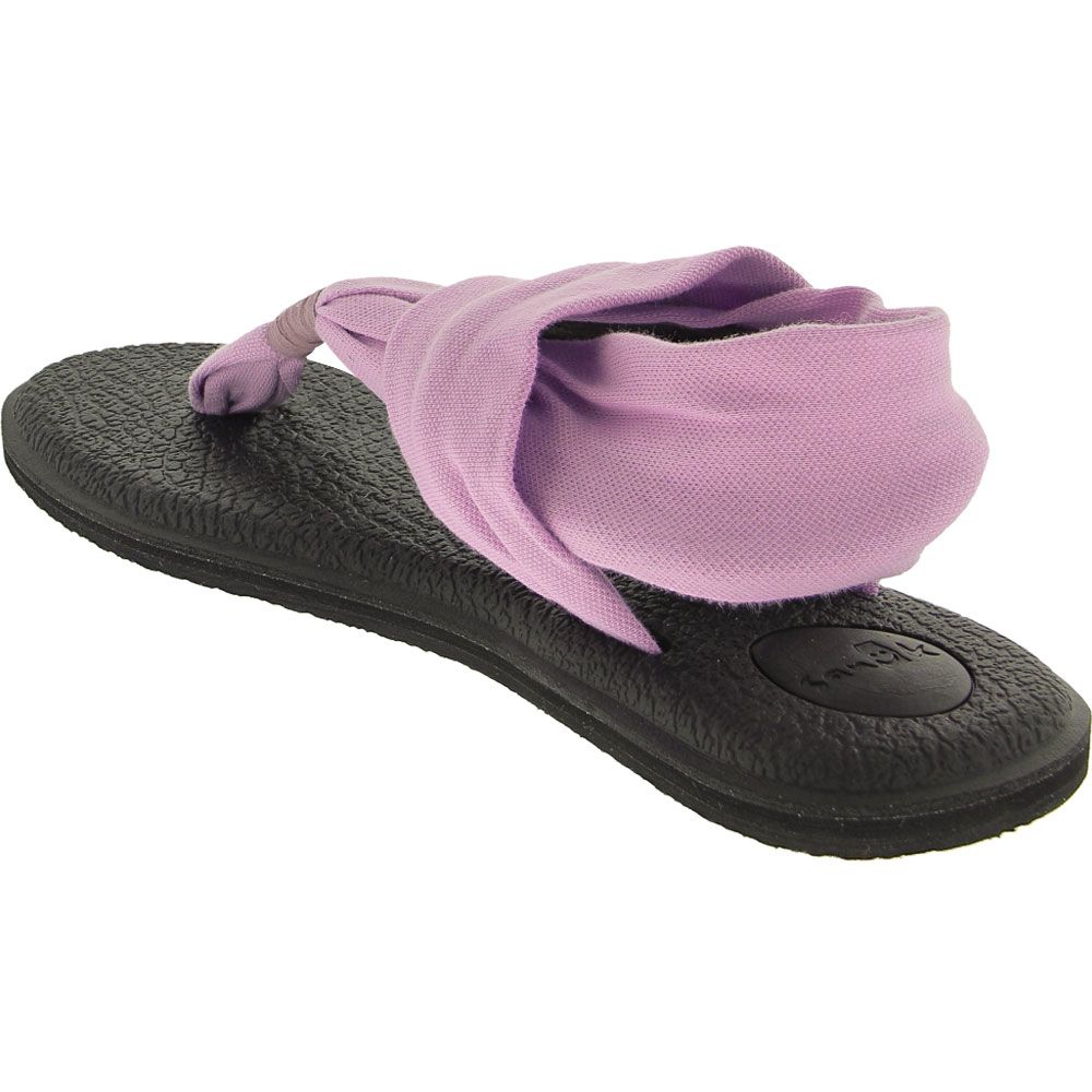 Sanuk Yoga Sling2 Flip Flops - Womens Lavendula Back View