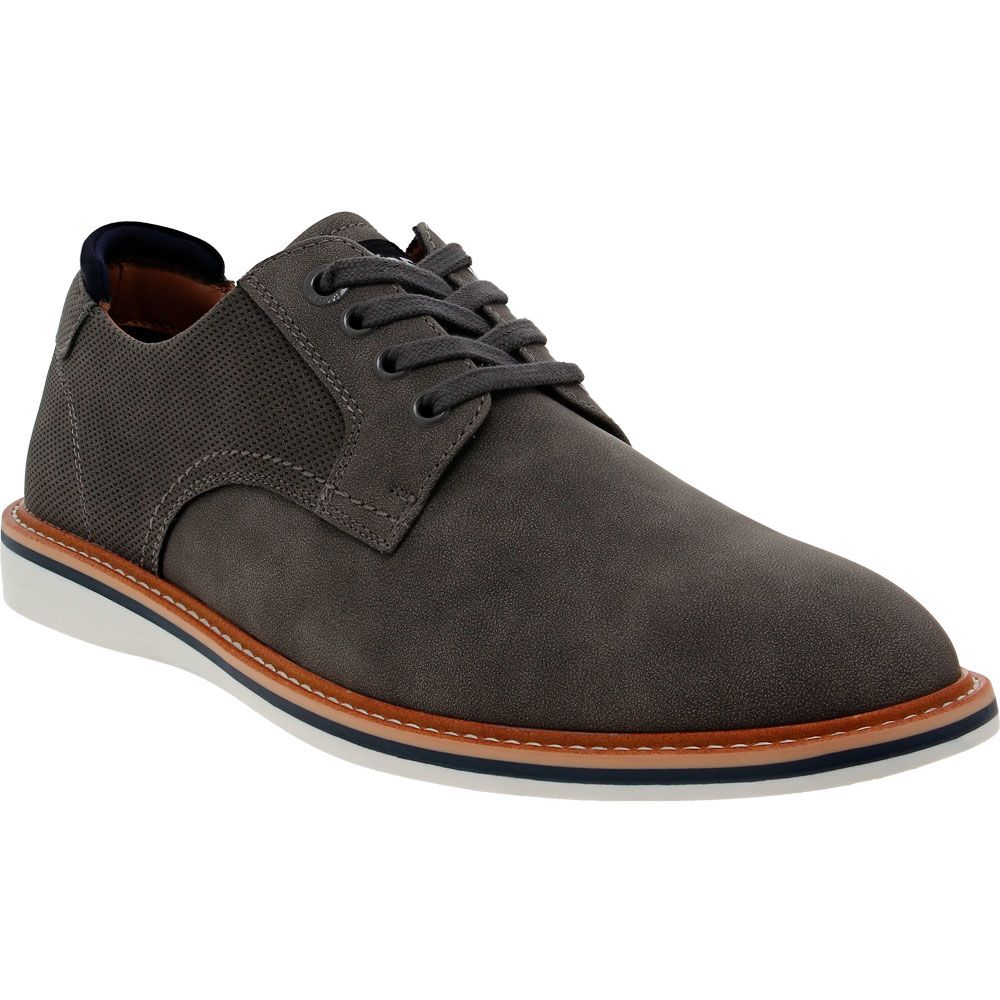 Steve Madden Vinnie Lace Up Casual Shoes - Mens Grey