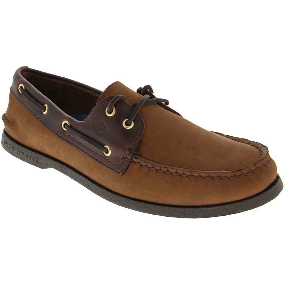 Sperry Top-Sider Authentic Original Boat Shoe - Mens Brown Buc