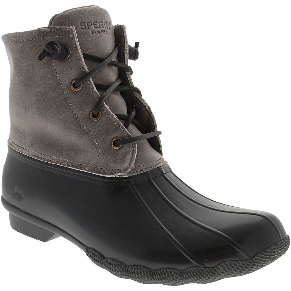 Sperry Saltwater Rubber Boots - Womens Grey