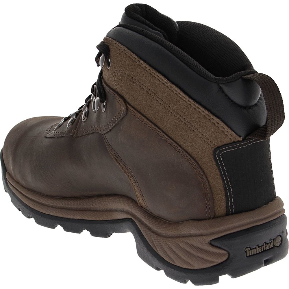 Timberland PRO Flume Safety Toe Work Boots - Mens Brown Back View