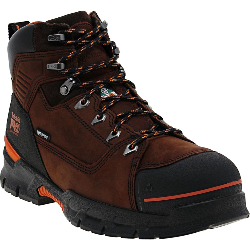 Timberland PRO Endurance EV PR 6" Composite Toe Work Boots - Mens Brown