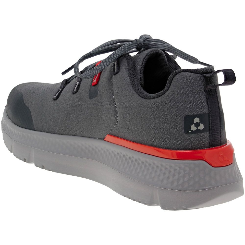 Timberland PRO Intercept Steel Toe Work Shoes - Mens Grey Back View