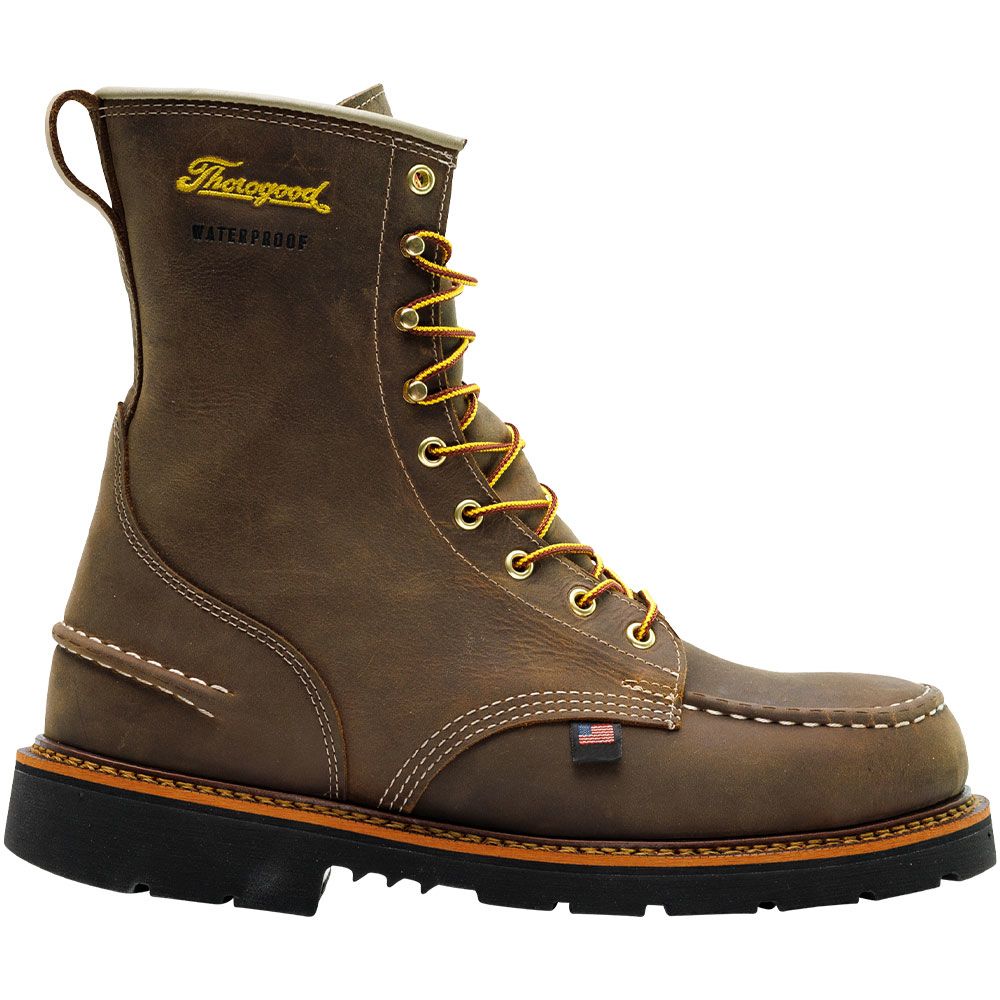 Thorogood 814 3890 1957 Flyway 8 inch WP Mens Soft Toe Boots Rogan s Shoes