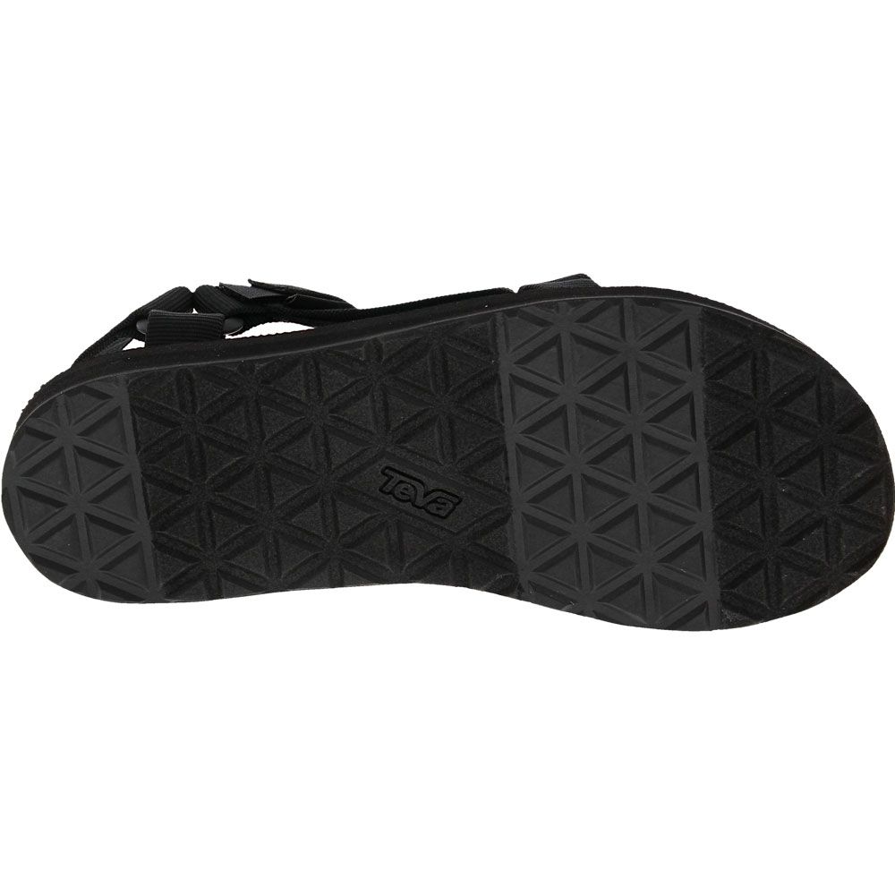 Teva Original Sandal Outdoor Sandals - Womens Black Sole View