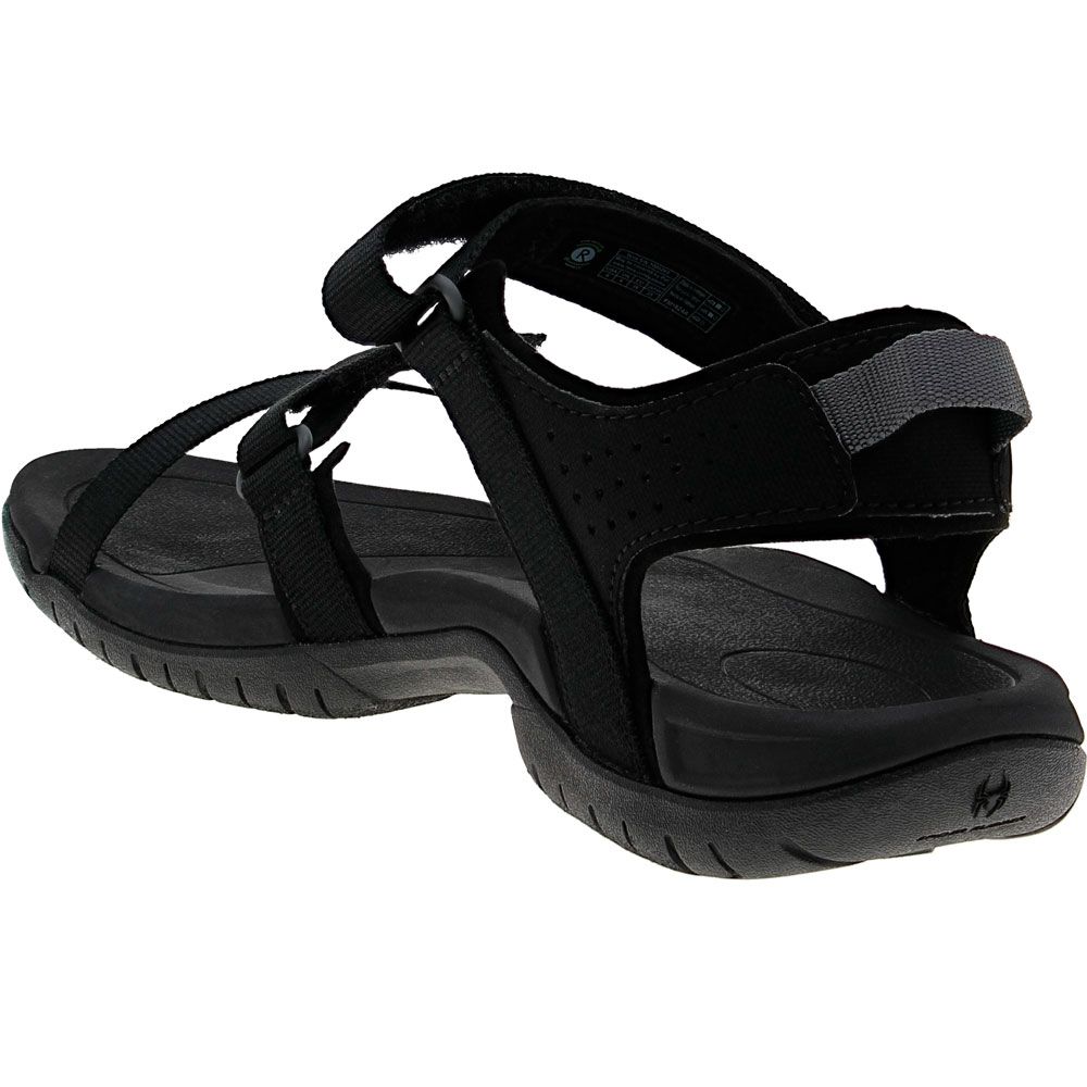 Teva Verra Outdoor Sandals - Womens Blue Black Back View