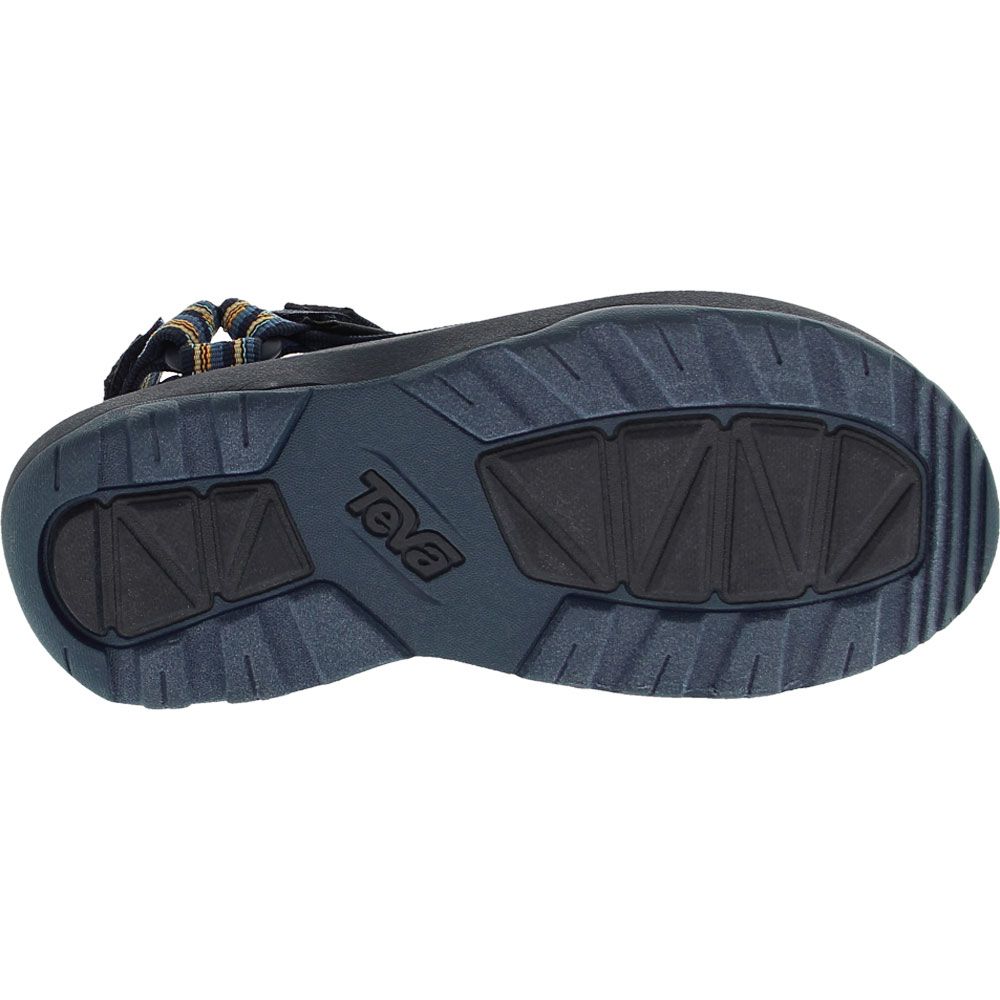 Teva Hurricane Xlt 3 Sandals - Kids Navy Yellow Sole View