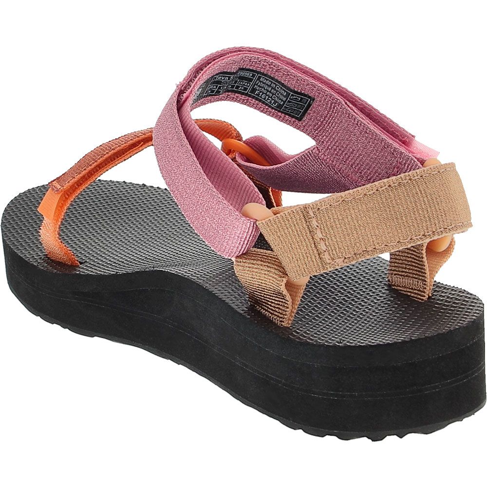 Teva Midform Universal Outdoor Sandals - Womens Pink Back View