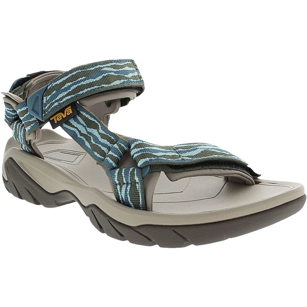 Teva Terra Fi 5 Universal Outdoor Sandals - Womens Foggy Blue Green