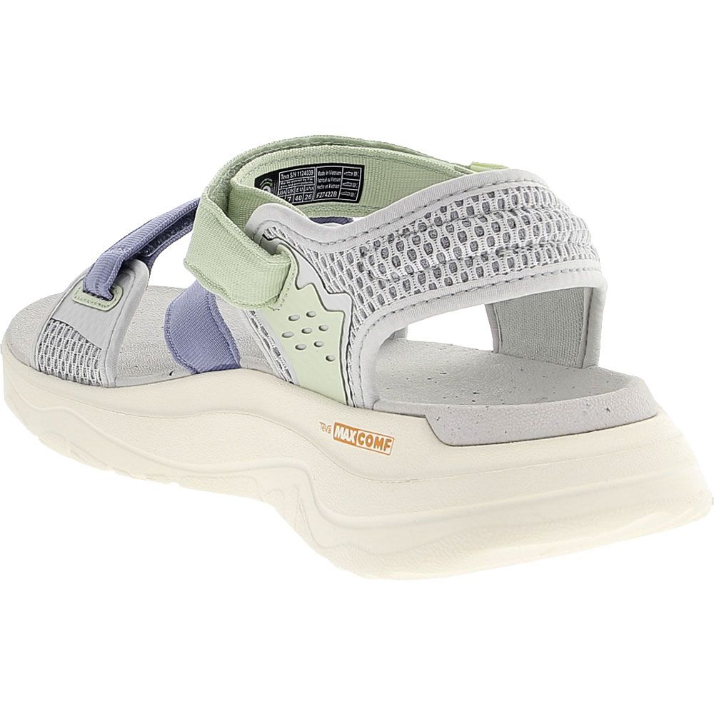 Teva Zymic Outdoor Sandals - Womens Light Multi Back View