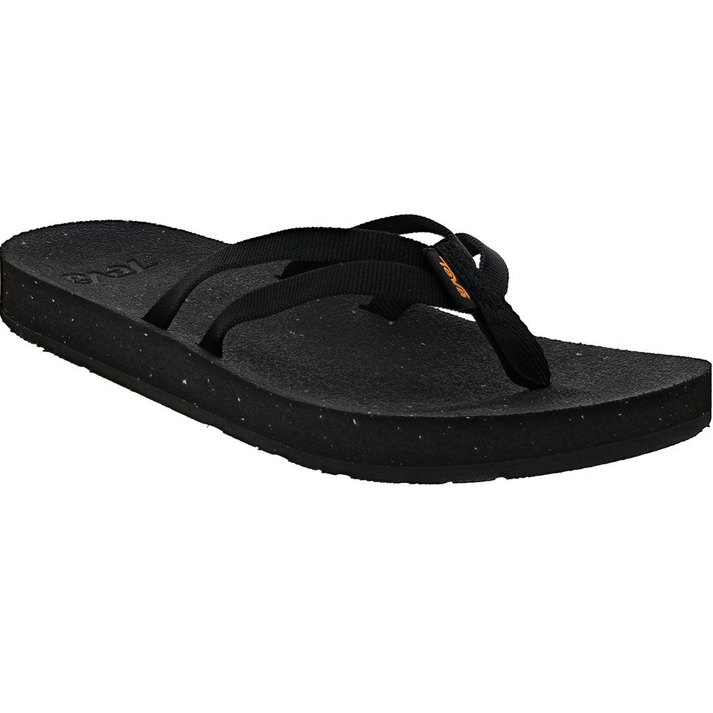 Teva Reflip Strappy Flip Flops - Womens Black