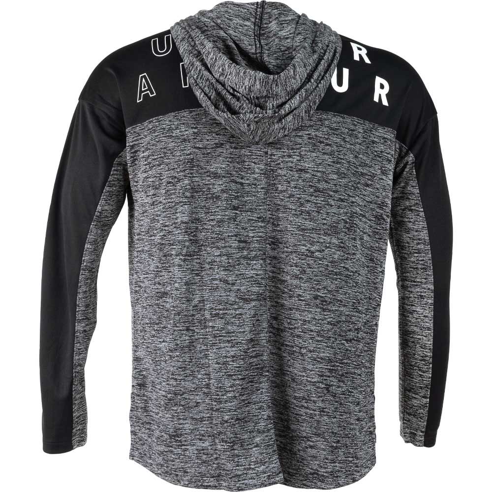 Under Armour Tech Twist Graphic Hoodie Sweatshirt - Womens Black View 2