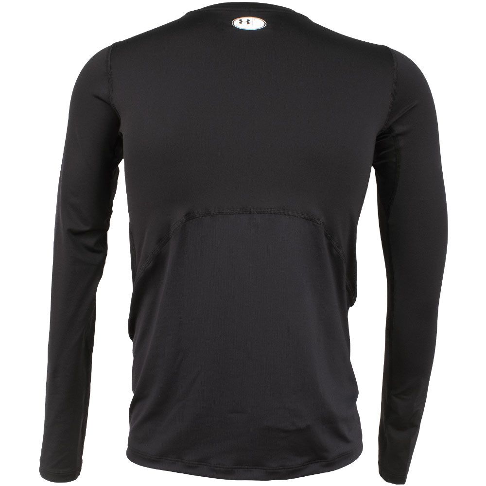 Under Armour Heatgear Armour Long Sleeve Shirt - Boys Black View 2