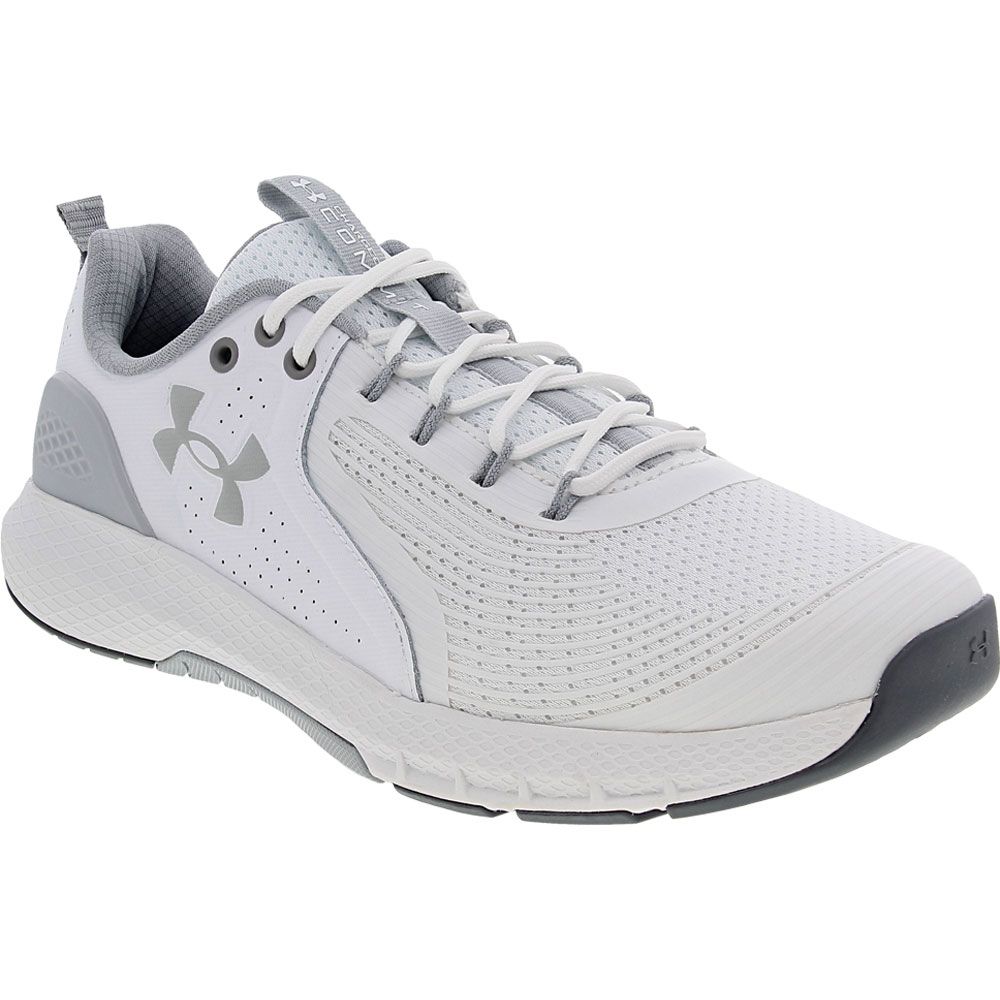 Under Armour Charged Commit TR 3 Training Shoes - Mens White Mod Gray