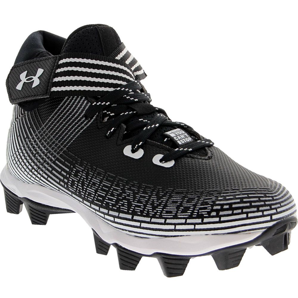 Under Armour Highlight Franchise Football Cleats - Boys Black