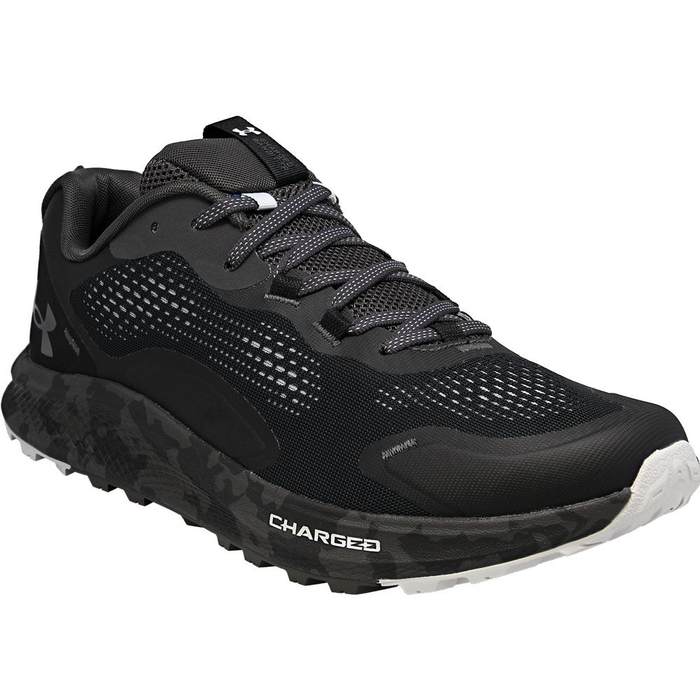 Under Armour Charged Bandit TR 2 Trail Running Shoes - Mens Black Grey